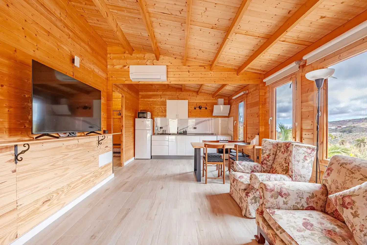 Sala de estar de Casa o chalet en venta en Telde con Jardín privado, Terraza y Piscina