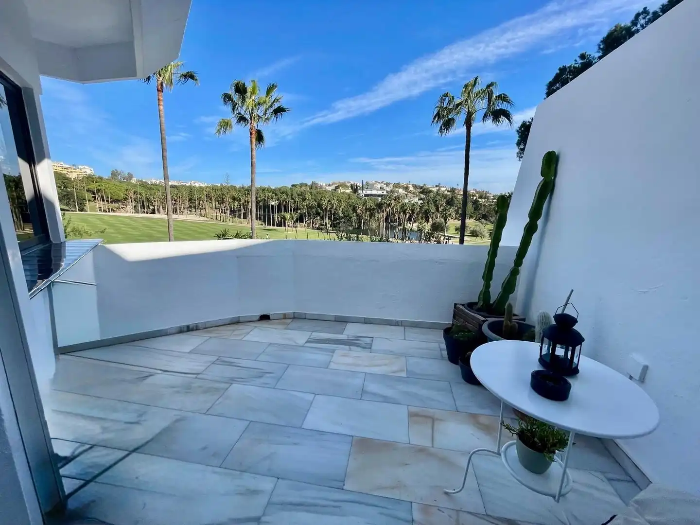 Terrassa de Casa adosada en venda en Benalmádena amb Aire condicionat, Jardí privat i Terrassa