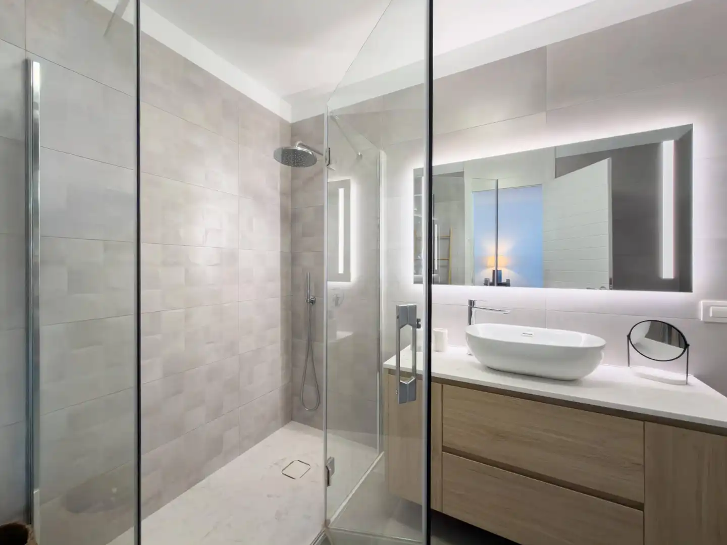 Bany de Apartament en venda en San Cristóbal de la Laguna amb Jardí privat, Terrassa i Piscina comunitària