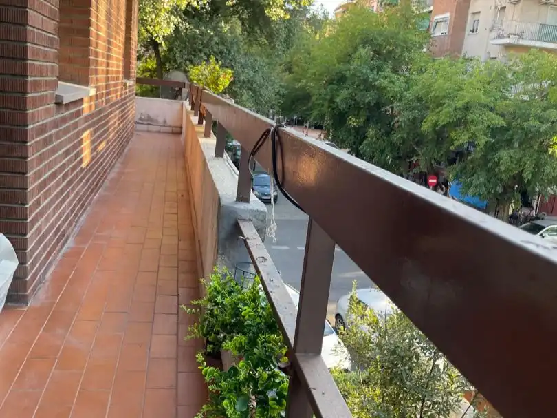 Balcony of Flat for sale in Chamartín