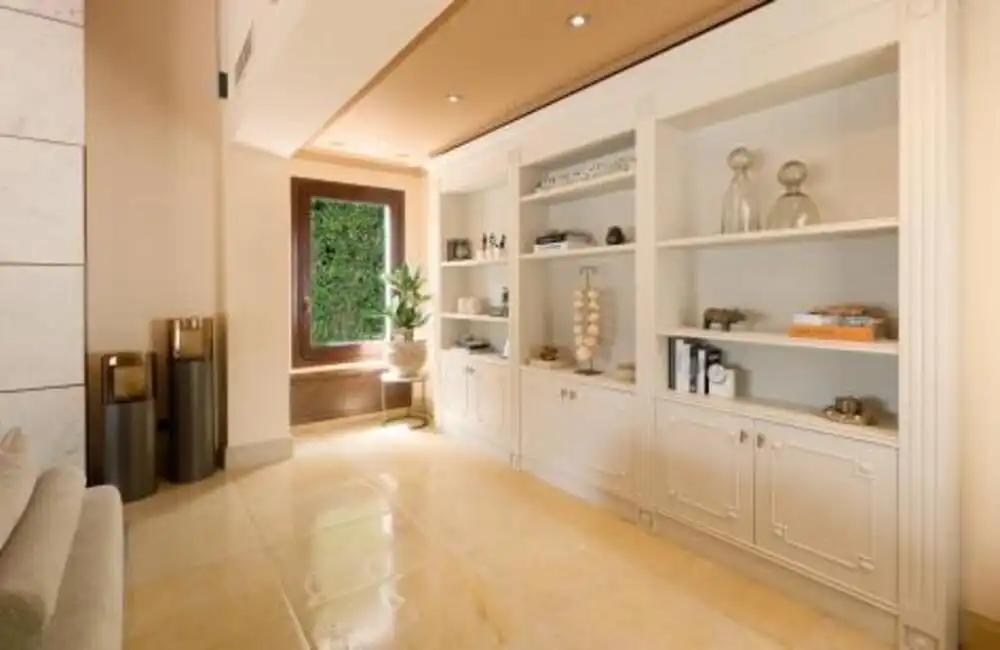 Living room of Houses for rent in Marbella  with Air Conditioner, Private garden and Terrace