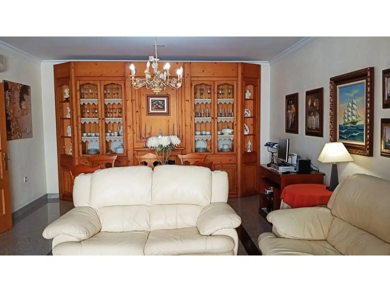 Living room of Houses for sale in Roquetas de Mar  with Air Conditioner, Heating and Private garden