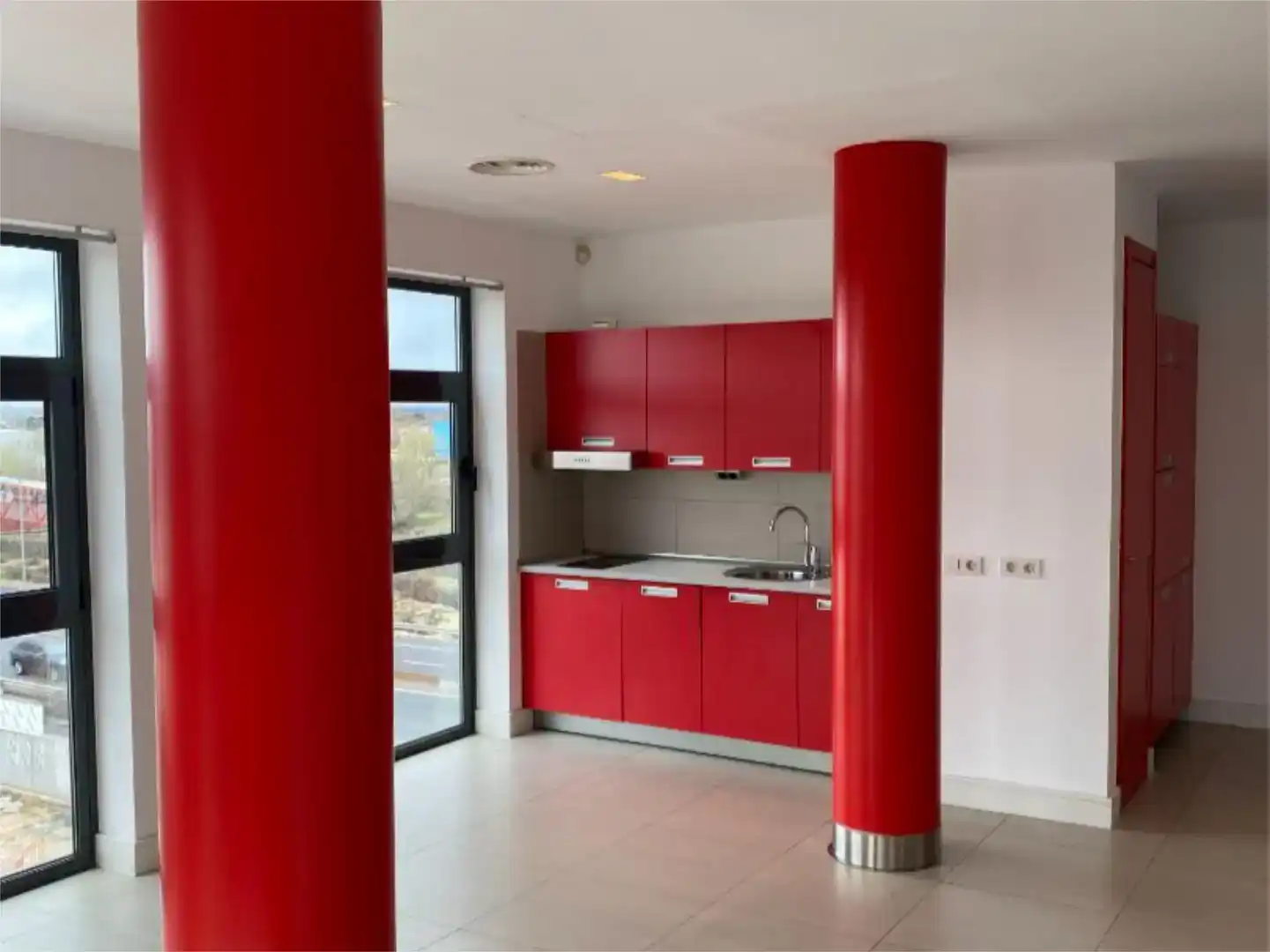 Cuina de Loft en venda en Madrid amb Aire condicionat, Jardí privat i Piscina