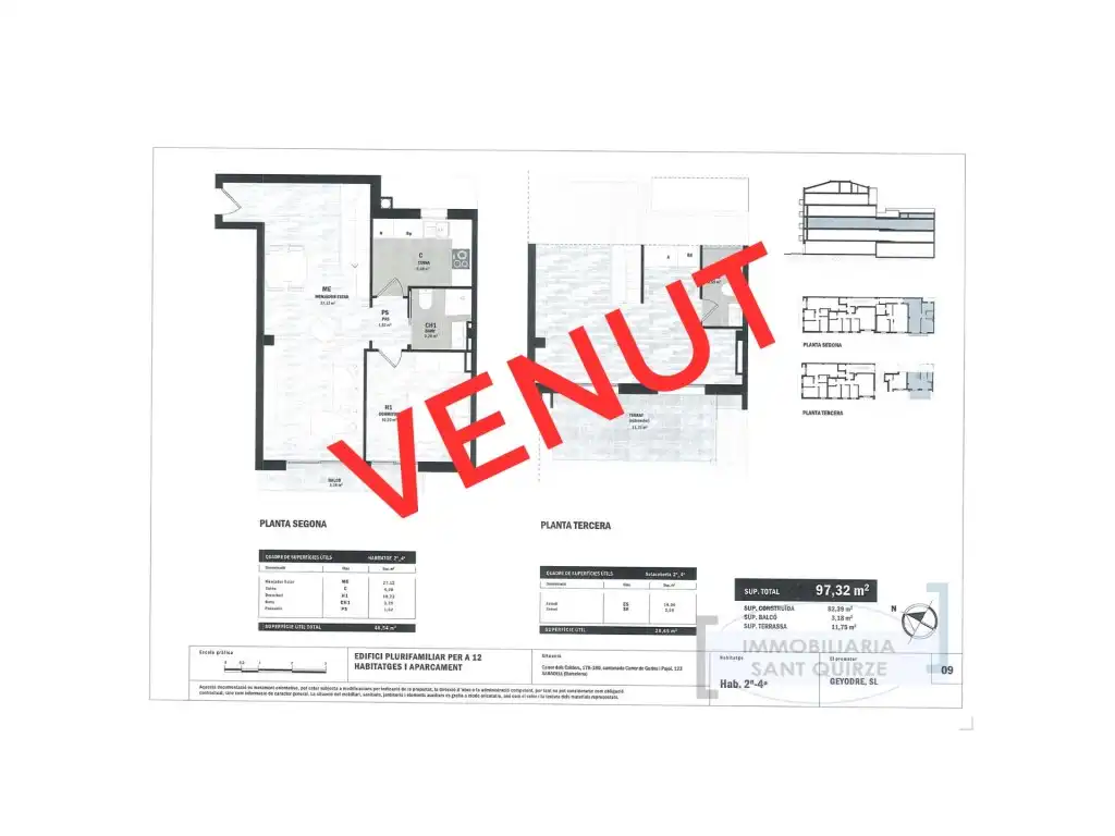 Appartement avec ascenseur à vendre à Calle Calders Dels 178