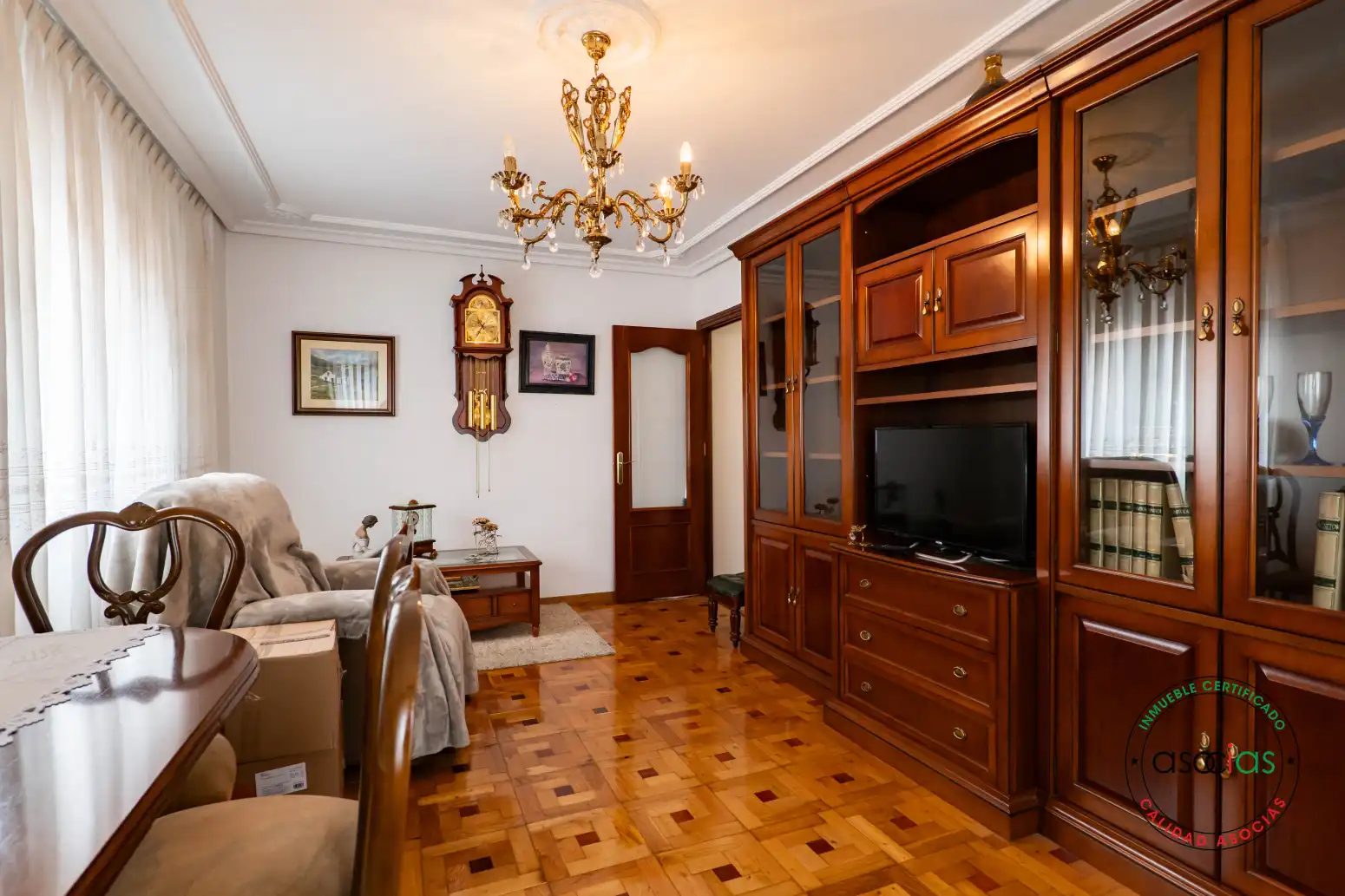 Sala de estar de Piso en venta en Gijón  con Calefacción