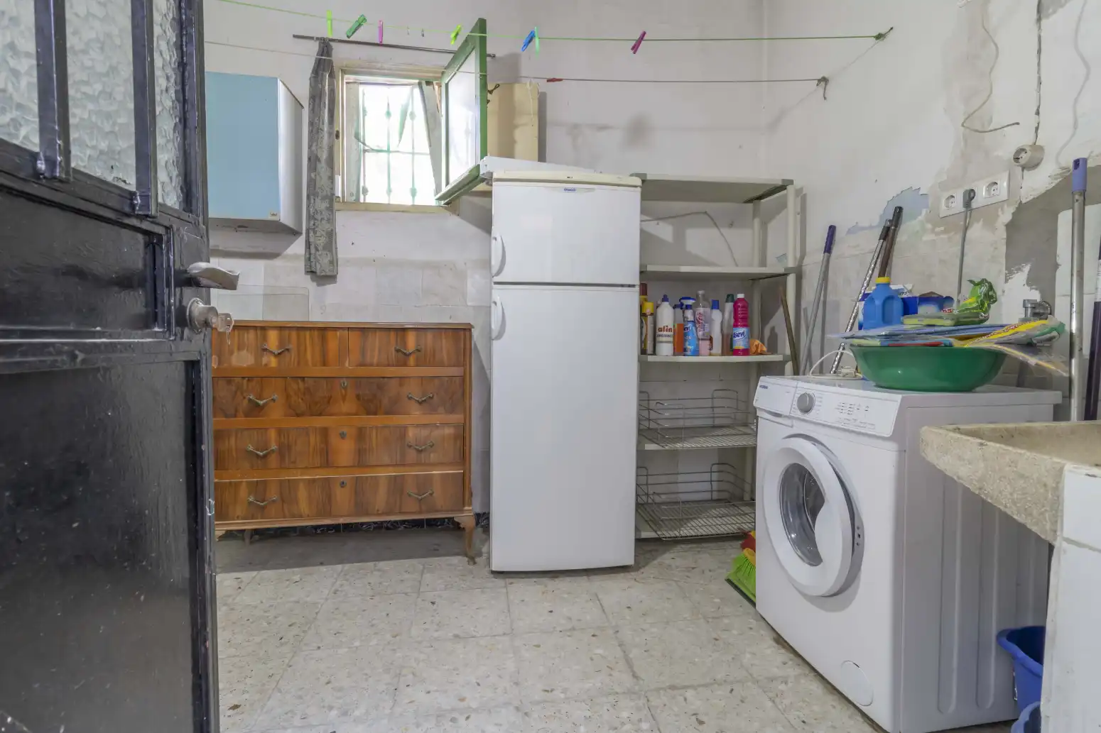 Cocina de Casa adosada en venta en Sevilla con Aire acondicionado
