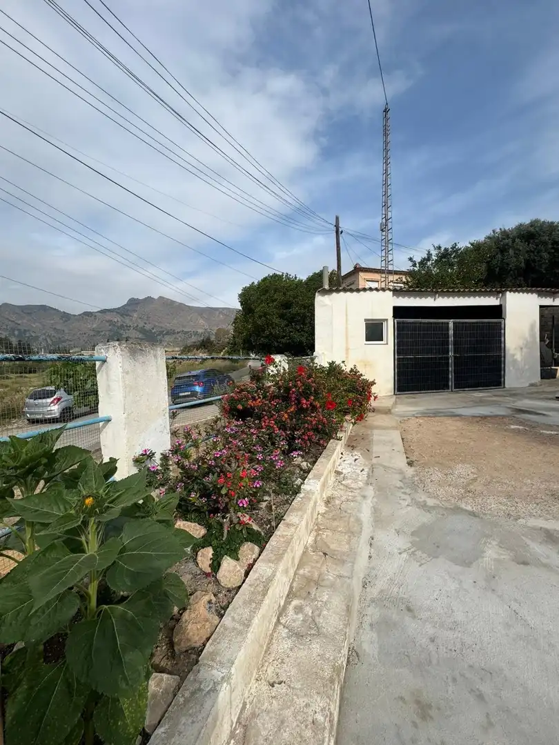 Vista exterior de Finca rústica en venda en Orihuela amb Jardí privat i Terrassa