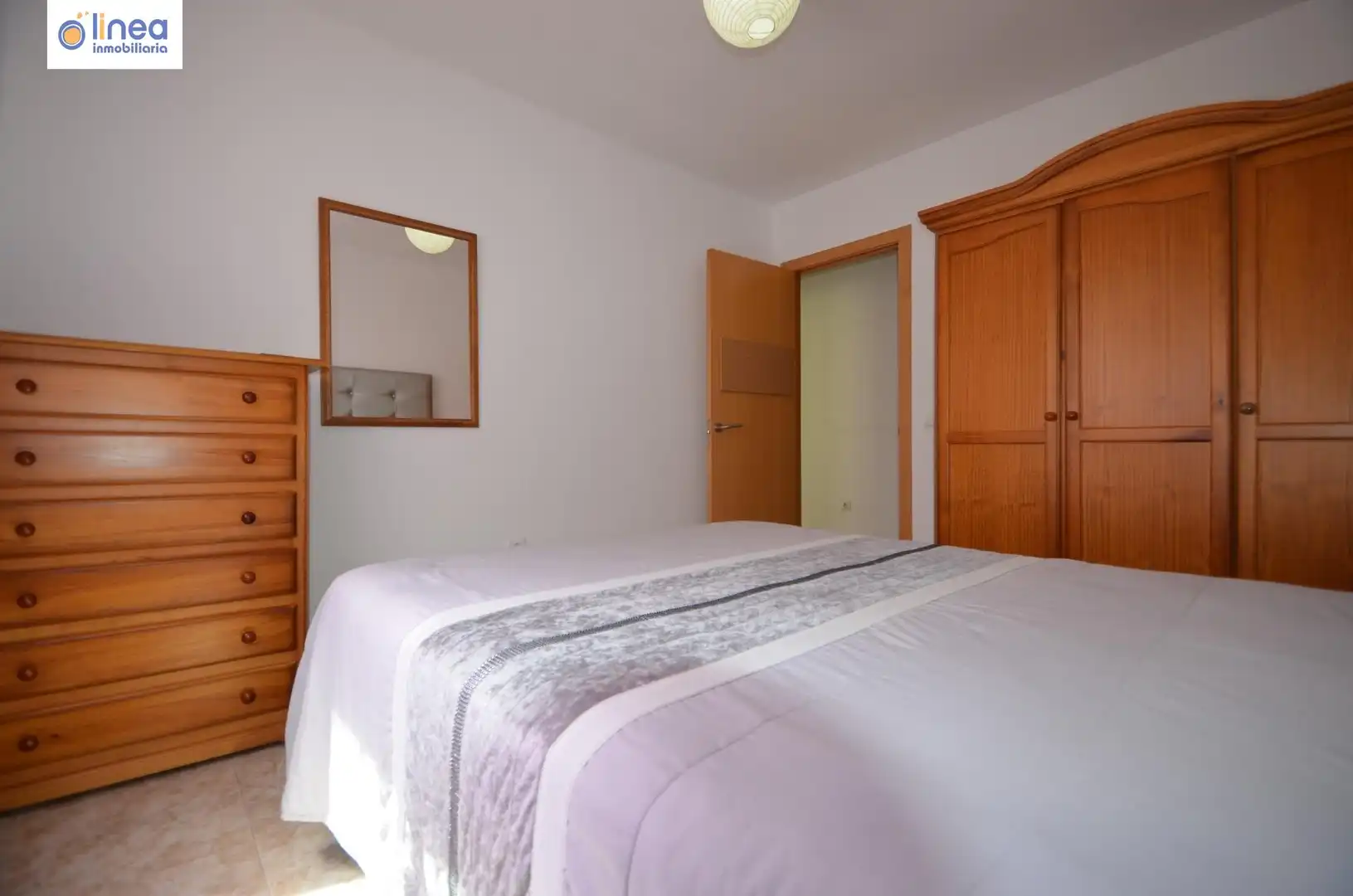 Bedroom of Flat for rent in Roquetas de Mar  with Air Conditioner, Terrace and Storage room