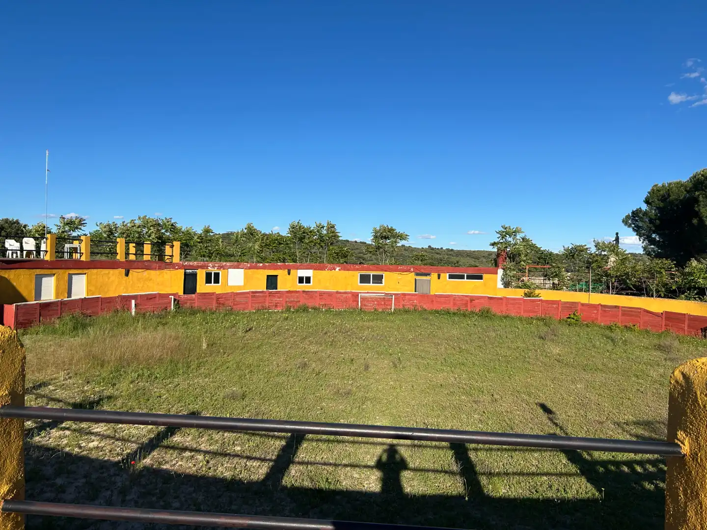 Vista exterior de Finca rústica en venta en Navas del Rey con Calefacción, Jardín privado y Terraza