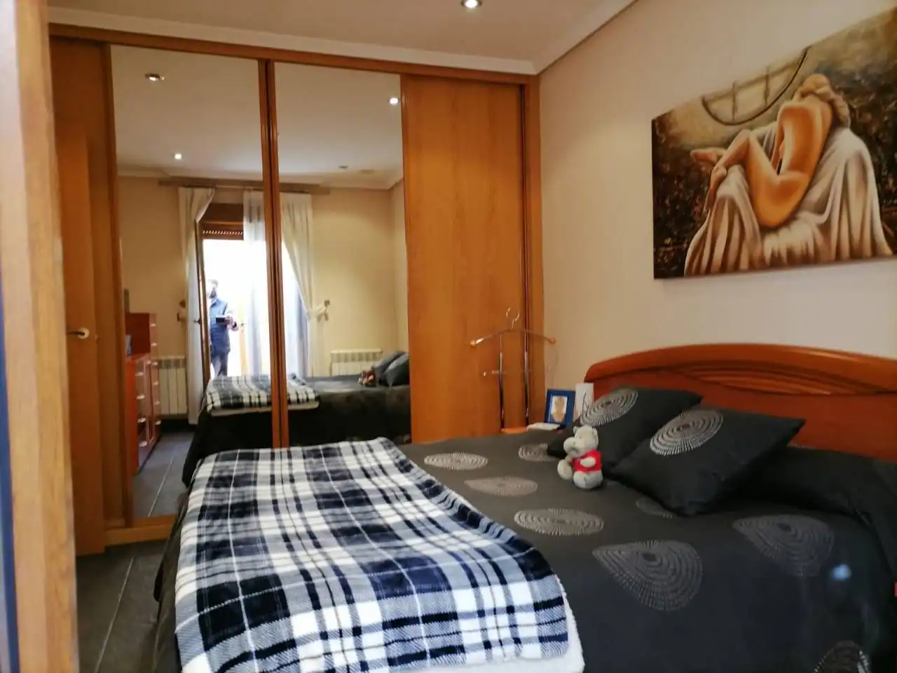 Bedroom of Detached homes for sale in Ciudad Rodrigo  with Parquet flooring, Terrace and Furnished
