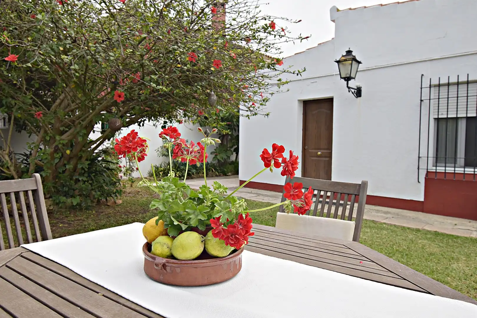 Terrassa de Casa o xalet en venda en El Puerto de Santa María amb Aire condicionat i Jardí privat