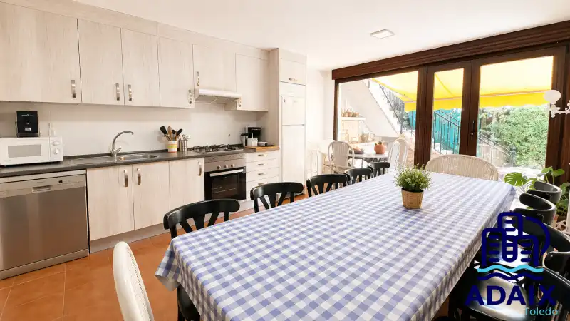 Cocina de Casa o chalet en venta en Noez con Aire acondicionado y Terraza