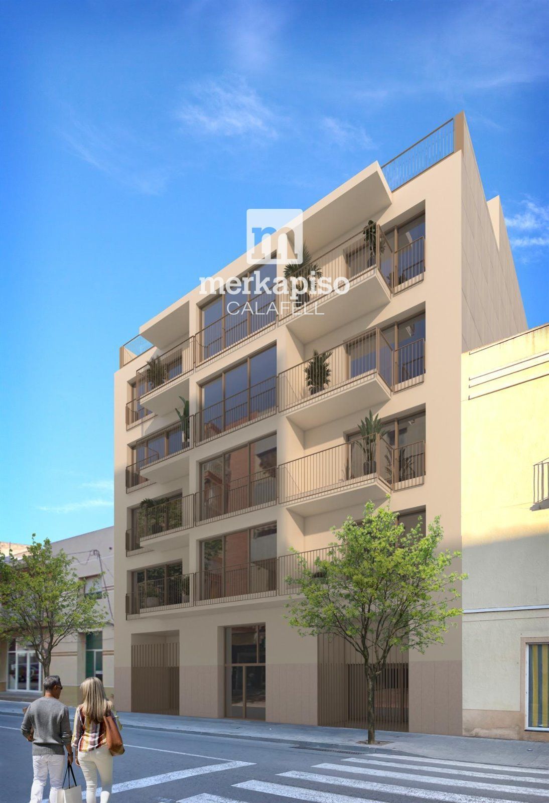 Vista exterior de Piso en venta en La Ràpita con Aire acondicionado y Terraza