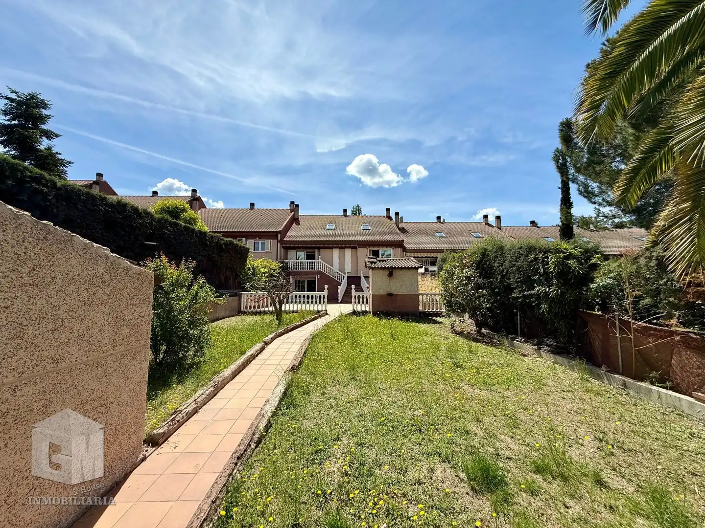 Jardí de Casa adosada en venda en Las Rozas de Madrid amb Calefacció, Jardí privat i Terrassa