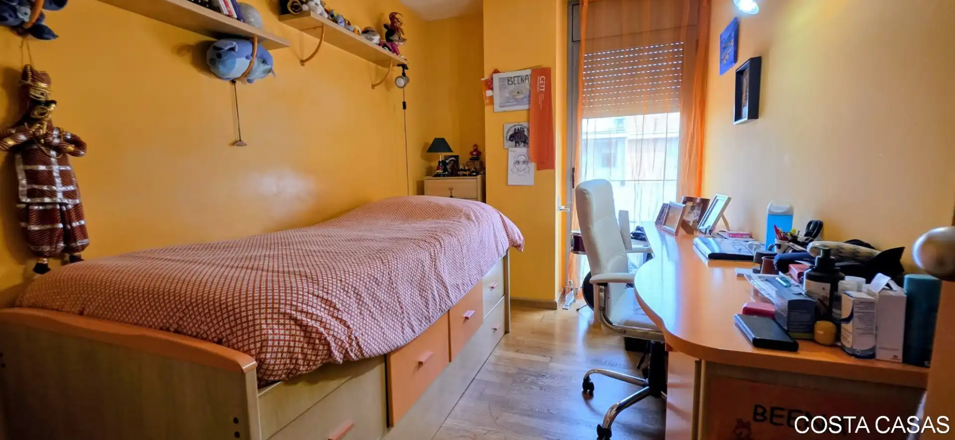 Bedroom of Duplexes for sale in Castelldefels  with Air Conditioner, Heating and Parquet flooring