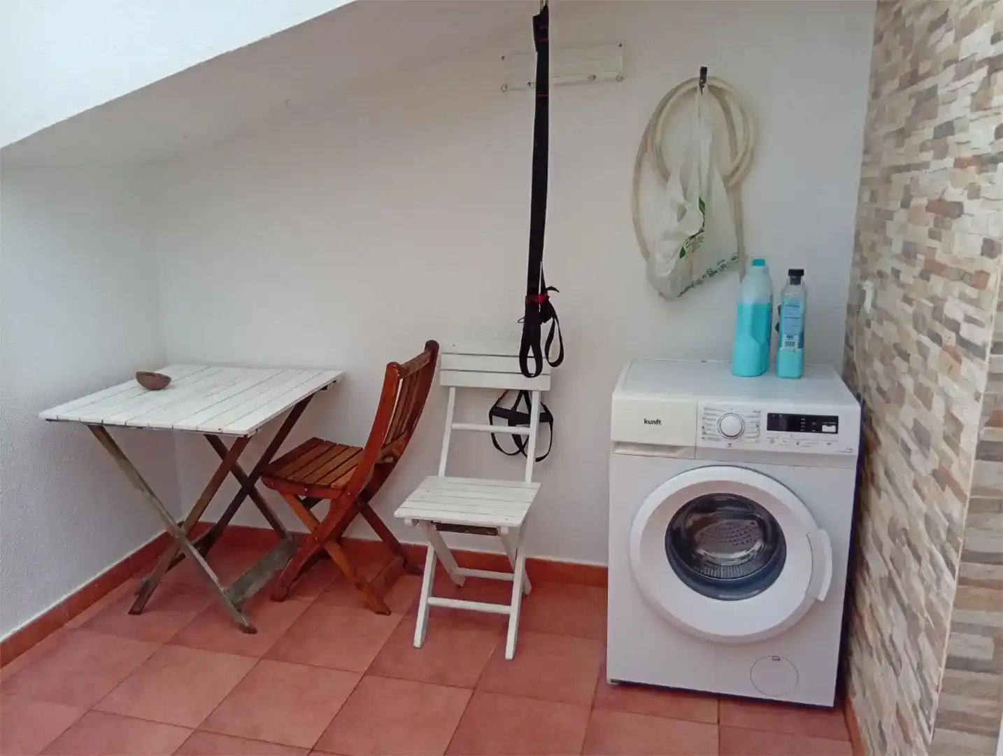 Balcony of Flat for share in Telde  with Furnished, Oven and Washing machine