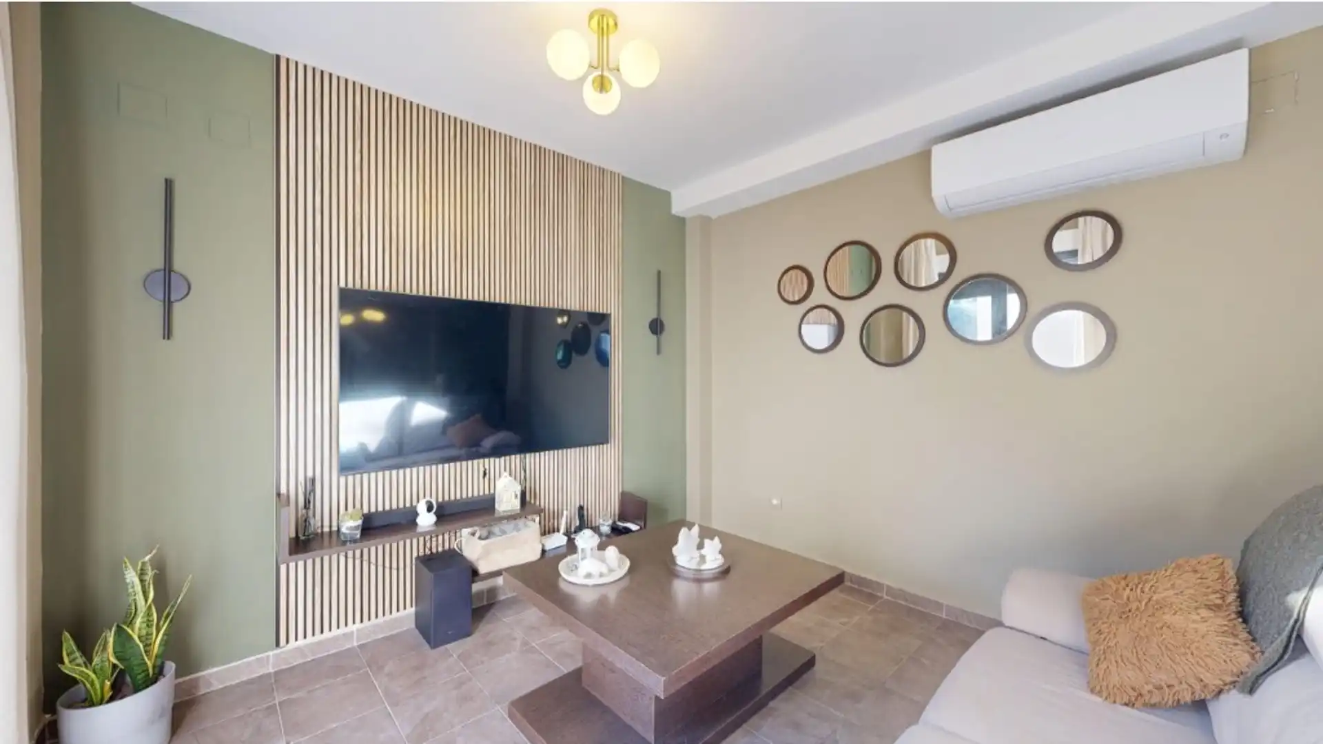 Sala de estar de Casa o chalet en venta en Náquera con Aire acondicionado, Terraza y Balcón