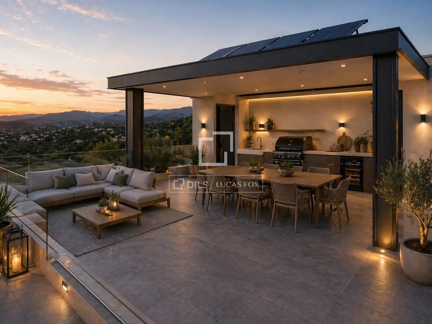 Terrasse von Haus oder Chalet zum Verkauf in Sant Pere de Ribes mit Klimaanlage, Heizung und Privatgarten