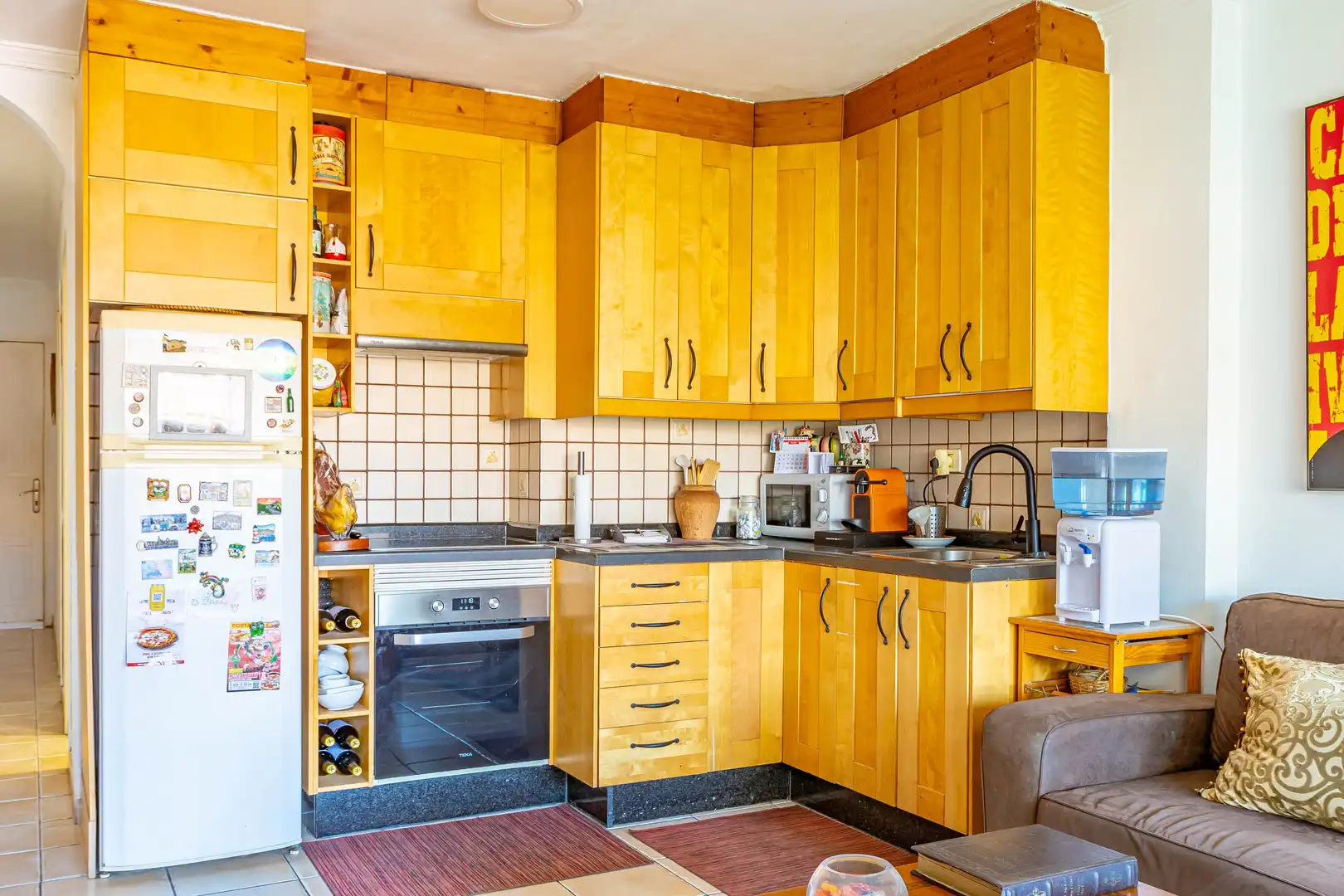 Cocina de Piso en venta en San Bartolomé de Tirajana con Terraza, Piscina y Amueblado