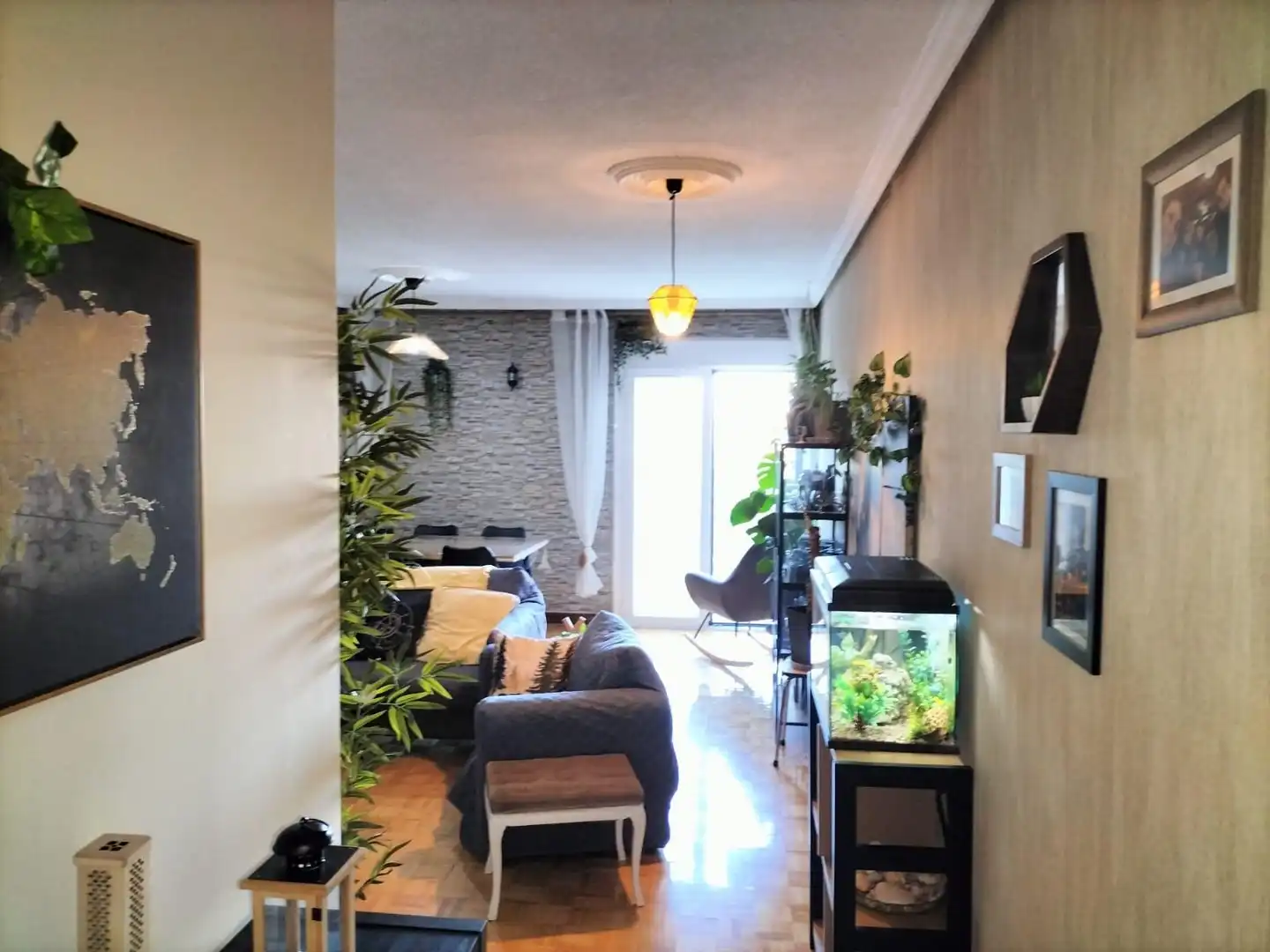 Wohnzimmer von Wohnung zum Verkauf in Villamuriel de Cerrato mit Heizung und Abstellraum