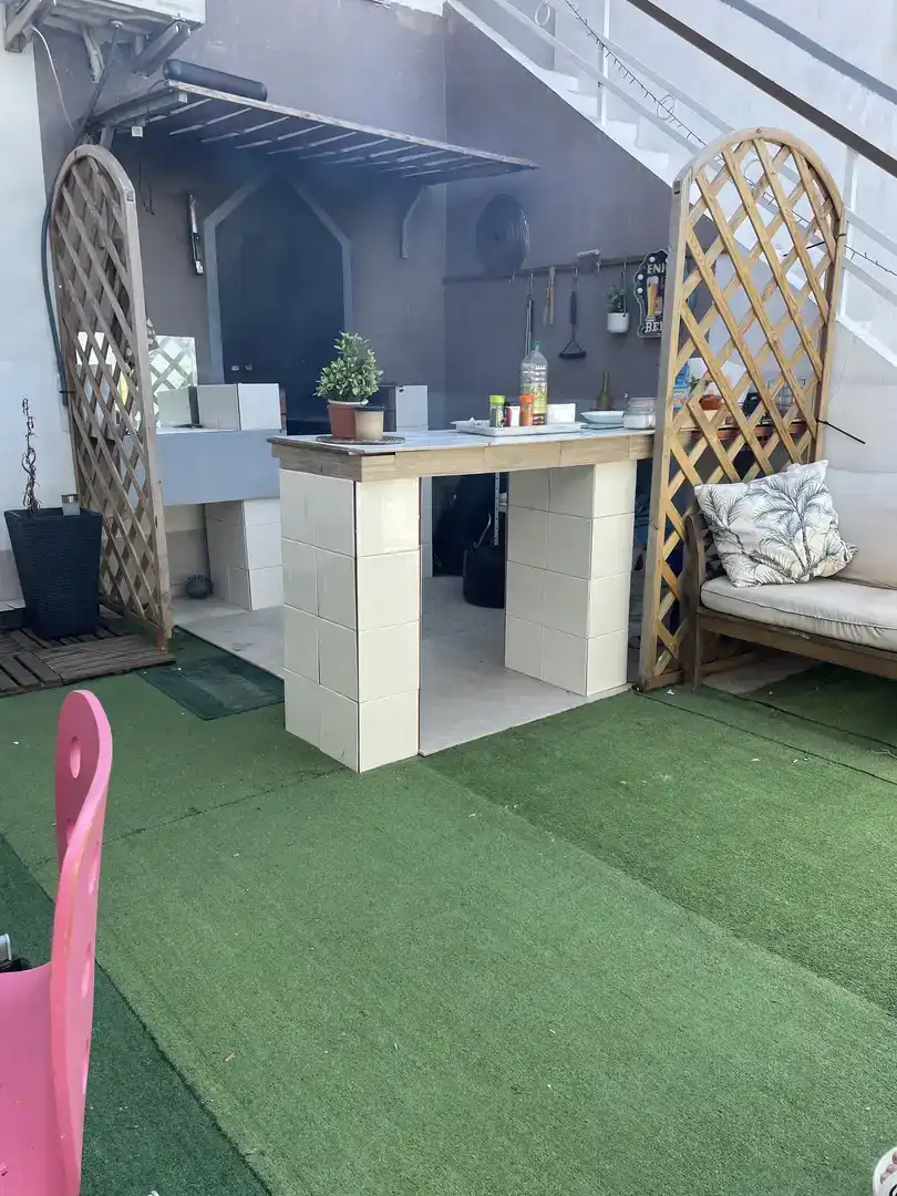 Terraza de Piso en venta en Carcaixent con Parquet y Amueblado