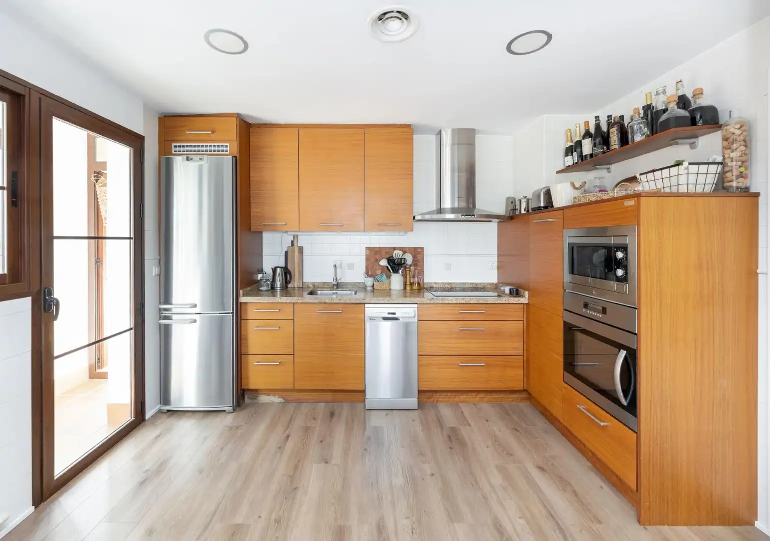 Cocina de Ático en venta en Monachil con Aire acondicionado, Calefacción y Terraza