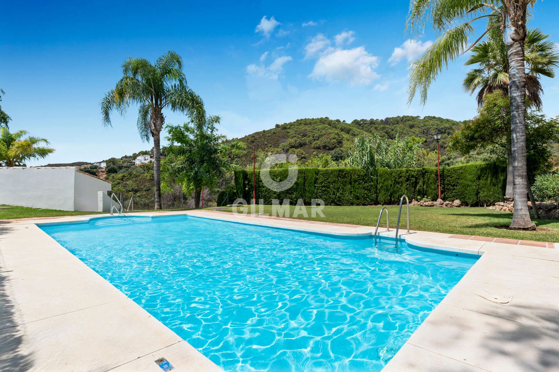 Piscina de Casa adosada en venta en Estepona con Calefacción, Jardín privado y Piscina