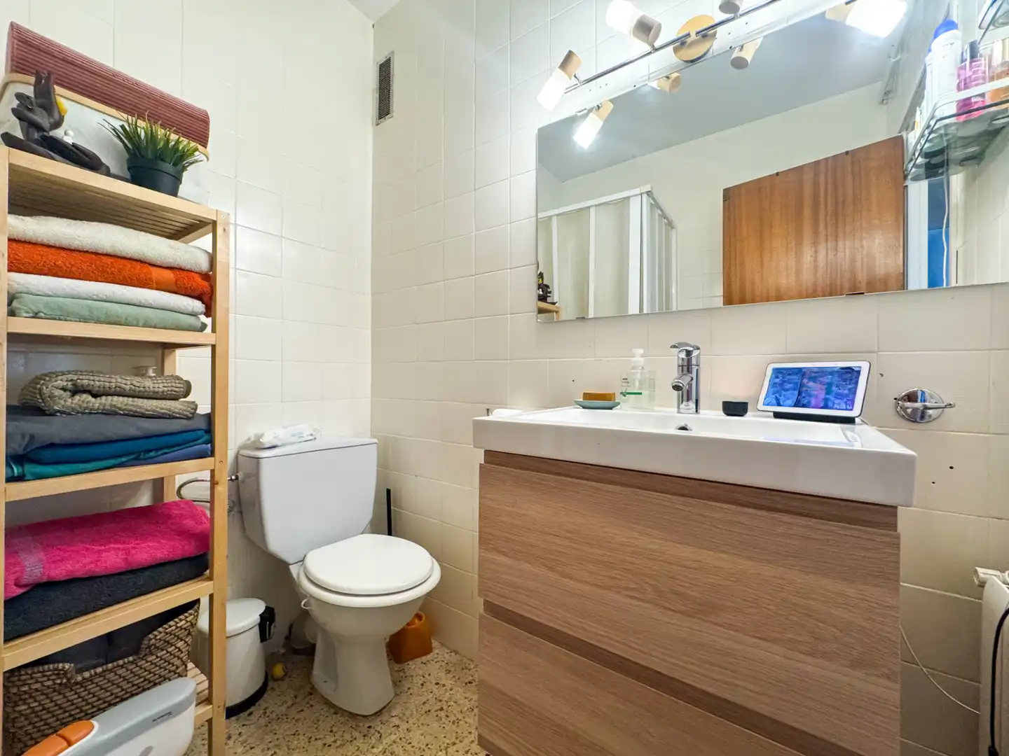 Bathroom of Flat for sale in Sentmenat  with Air Conditioner, Heating and Parquet flooring
