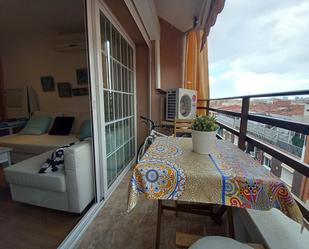 Balcony of Flat for sale in Badalona  with Air Conditioner and Balcony