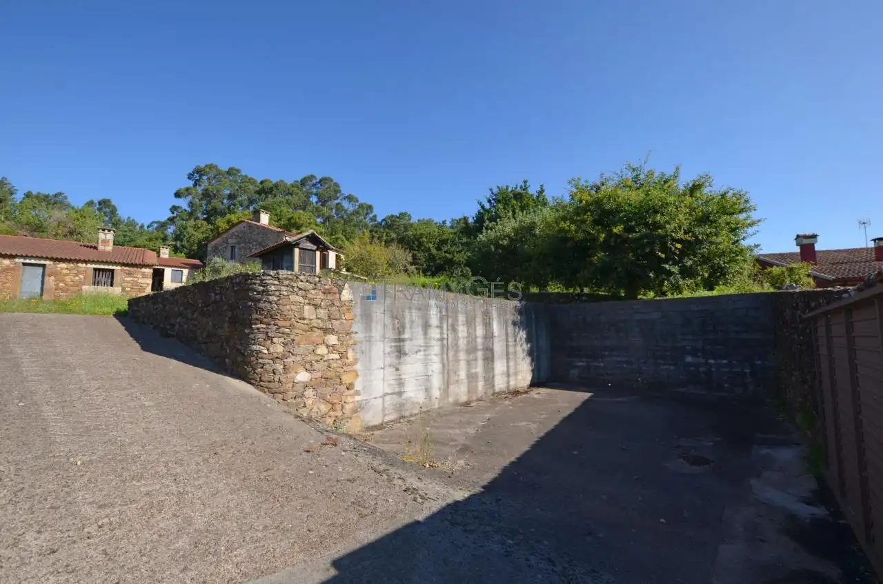 Vista exterior de Finca rústica en venta en O Rosal   con Calefacción, Jardín privado y Terraza