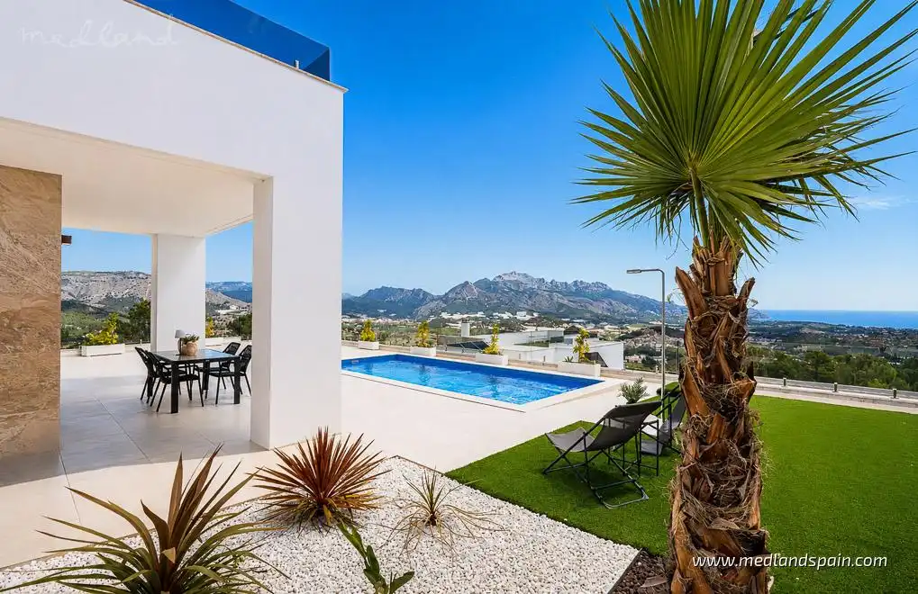 Xalet amb piscina en venda a Balcón de Ponoig - Polop Paradis - Polop Hills, imagen 2