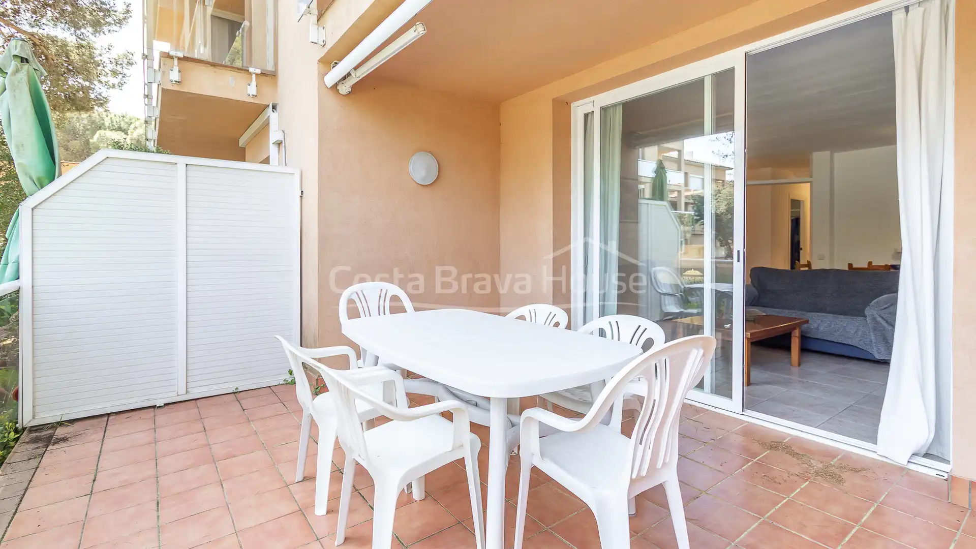 Terraza de Apartamento en venta en Pals con Terraza, Piscina y Horno