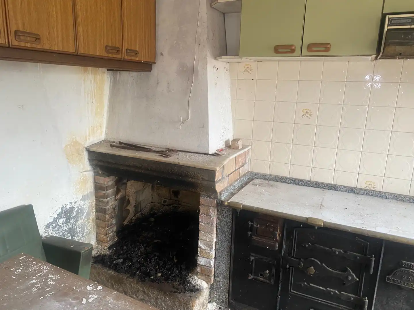 Cocina de Finca rústica en venta en Teo