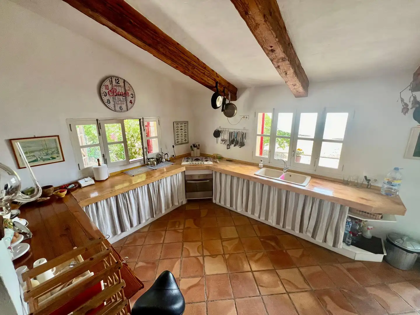 Cuina de Finca rústica en venda en Andratx amb Traster