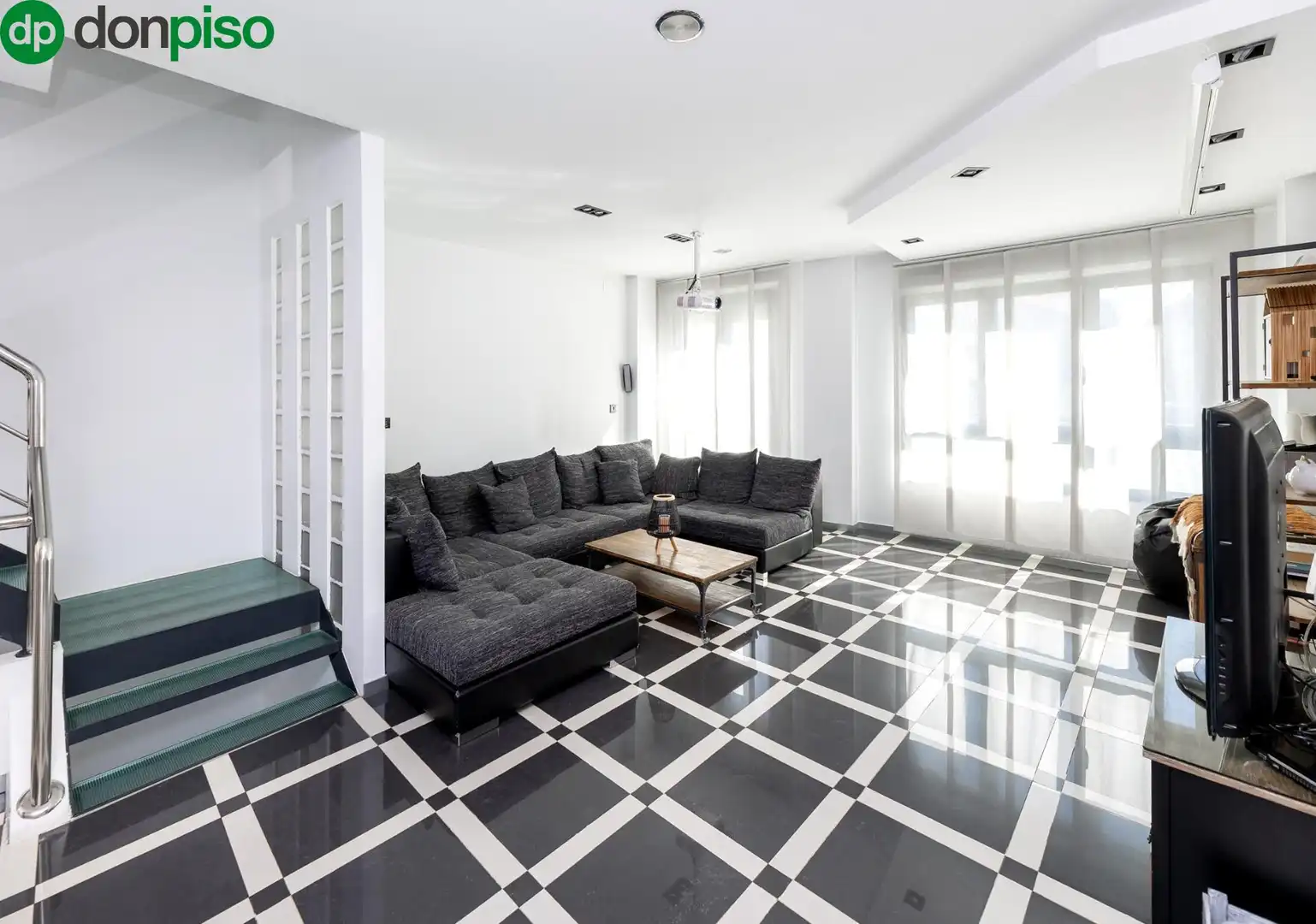 Sala de estar de Casa o chalet en venta en Armilla con Calefacción y Terraza