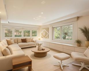 Living room of Flat for sale in  Barcelona Capital  with Air Conditioner, Heating and Parquet flooring