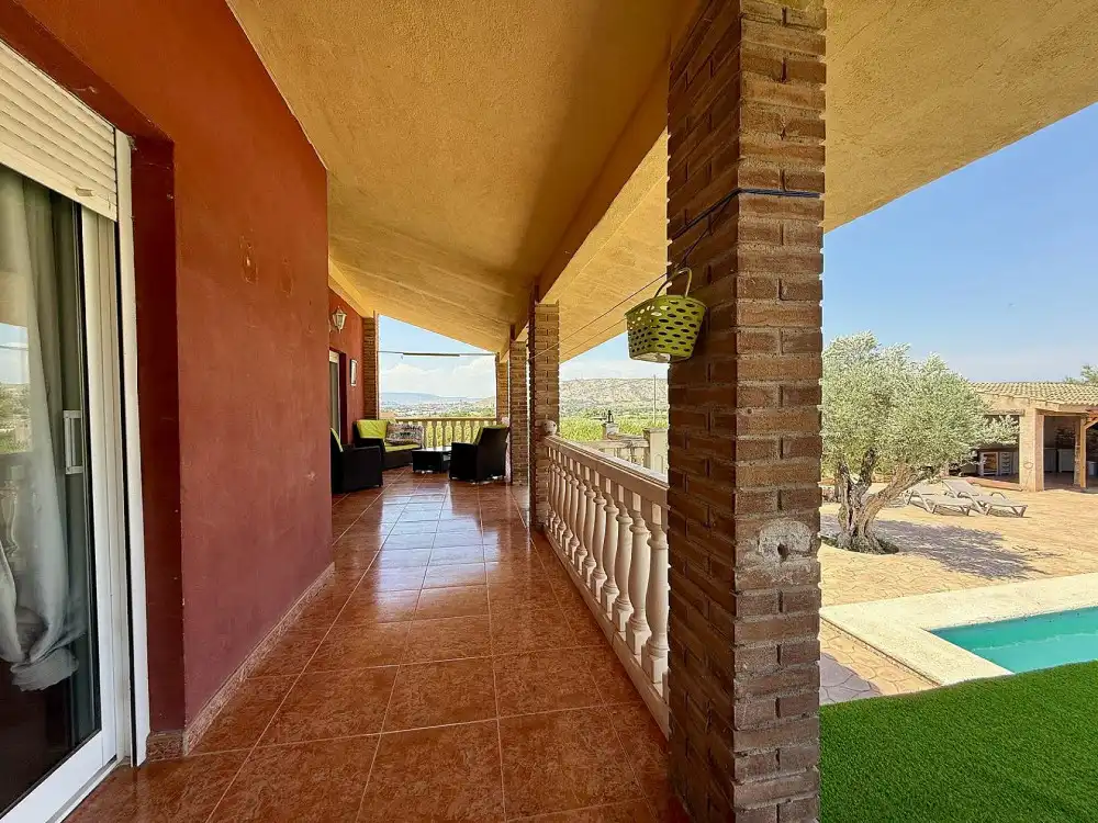 Terraza de Casa o chalet en venta en Villena con Aire acondicionado