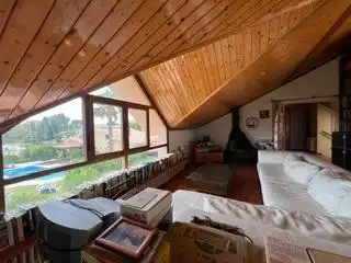 Sala d'estar de Casa o xalet en venda en Esparreguera amb Aire condicionat, Calefacció i Jardí privat
