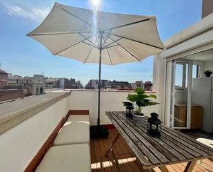 Terrace of Loft for sale in  Barcelona Capital  with Air Conditioner, Heating and Parquet flooring