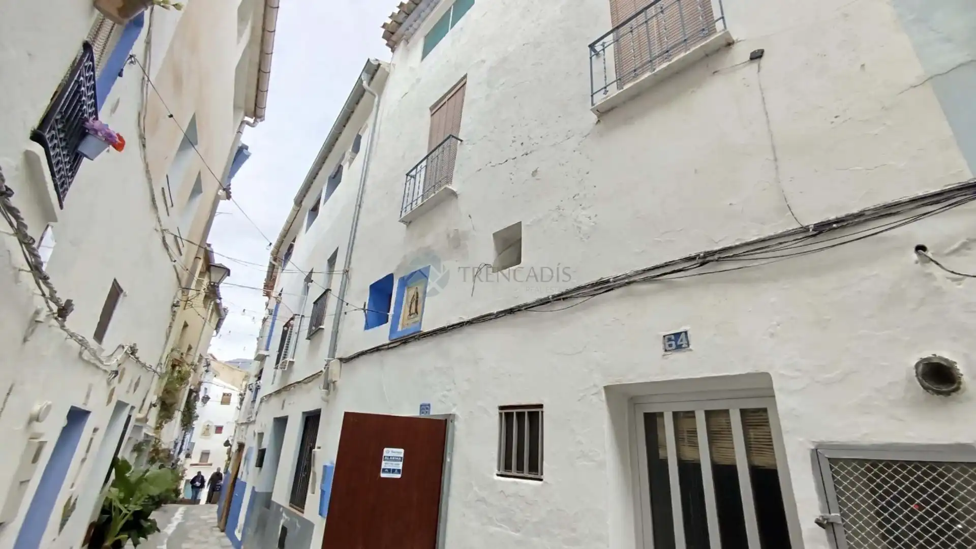 Vista exterior de Casa adosada en venta en Chelva