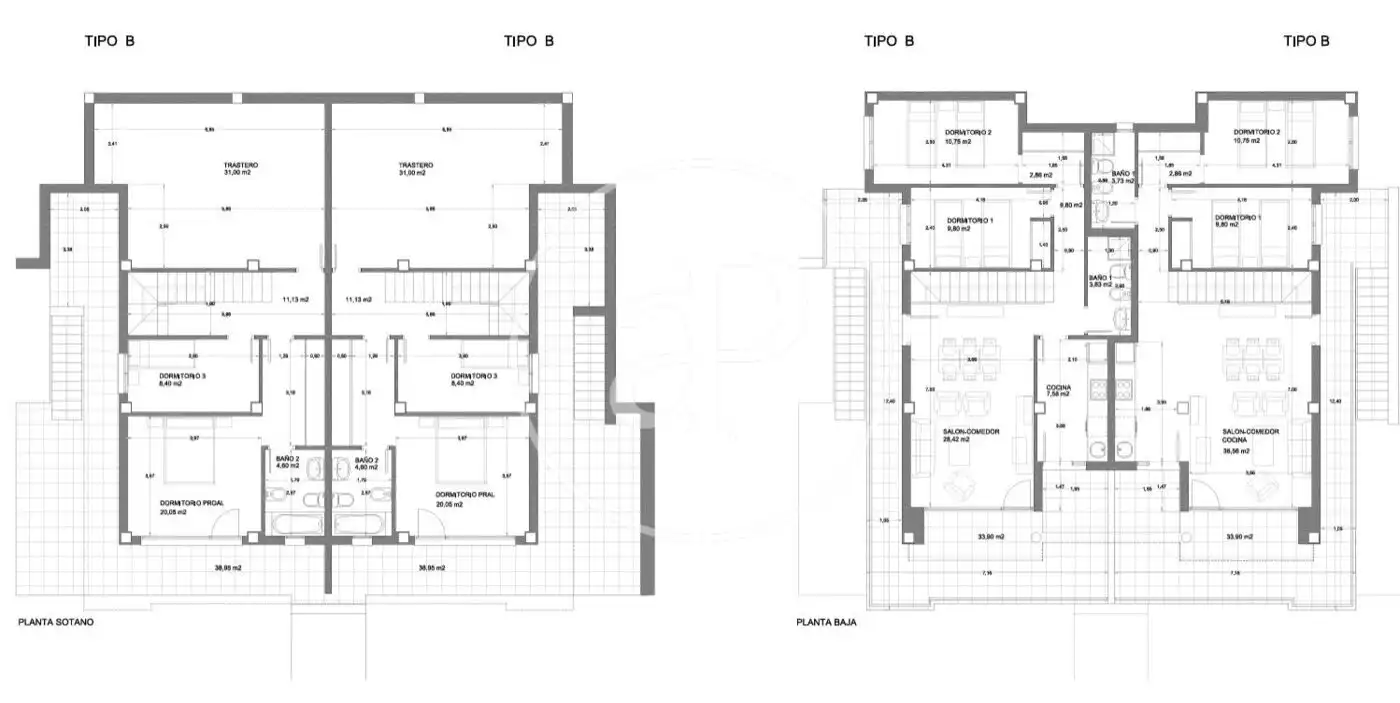 Casa pareada con terraza en venta en El Bosque, imagen 37