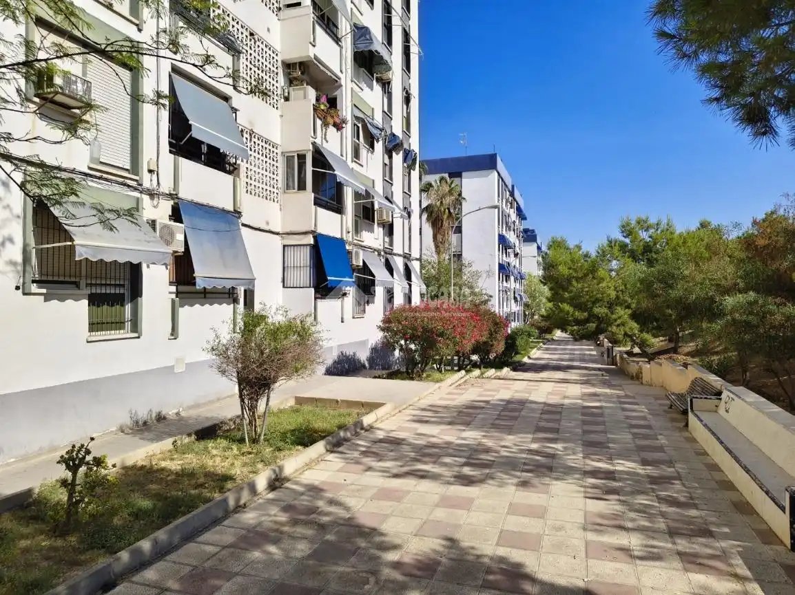 Exterior view of Flat for sale in Alicante / Alacant  with Air Conditioner and Balcony