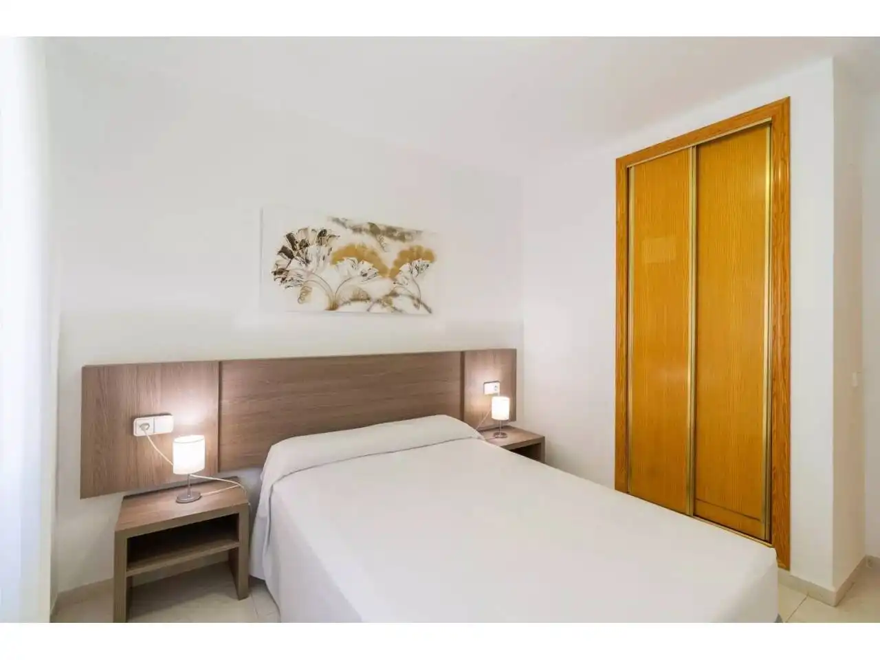 Habitación de Casa adosada en venta en Calpe / Calp con Aire acondicionado, Terraza y Amueblado