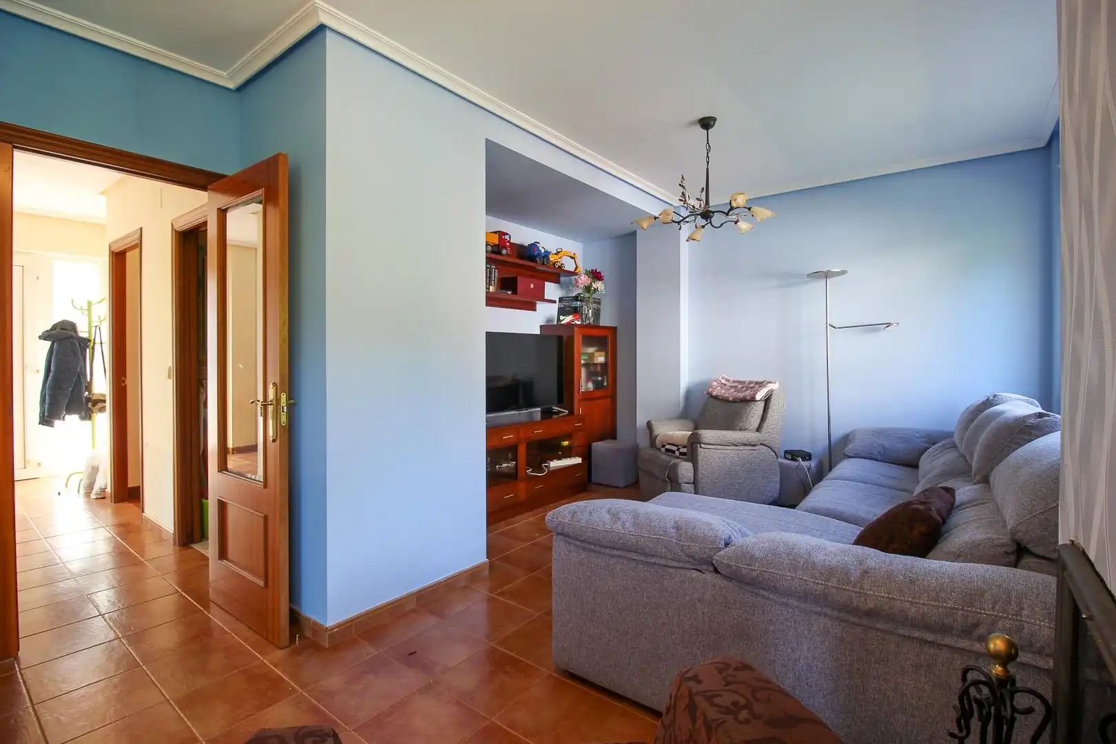 Sala de estar de Casa o chalet en venta en Guriezo con Calefacción, Jardín privado y Parquet