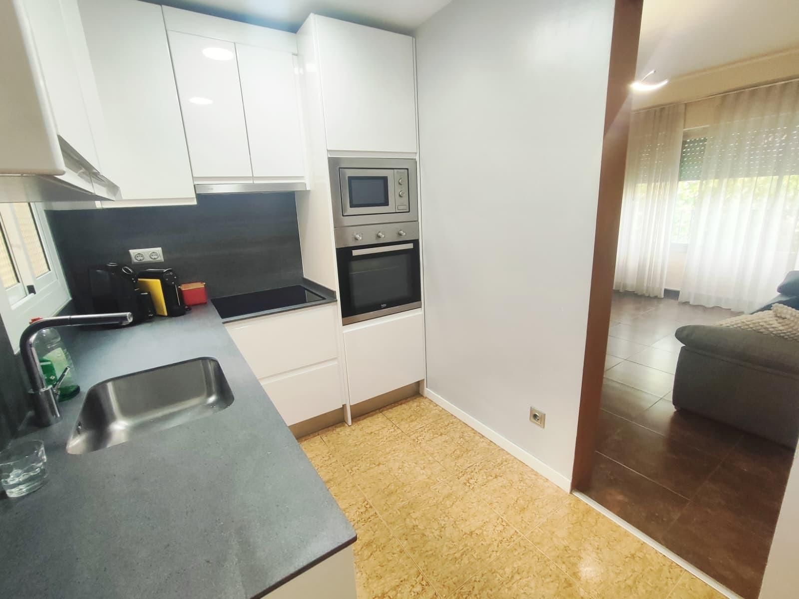 Kitchen of Flat for sale in Sabadell  with Heating, Terrace and Storage room