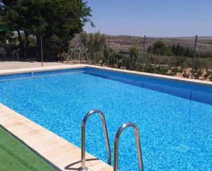 Schwimmbecken von Haus oder Chalet zum verkauf in Montealegre del Castillo mit Schwimmbad