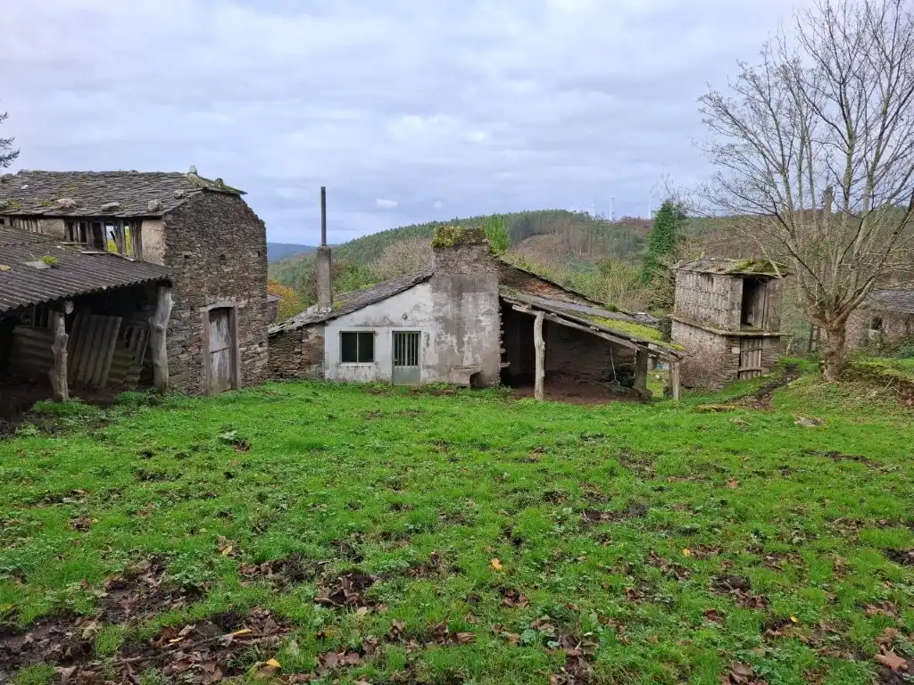 Vista exterior de Finca rústica en venta en O Vicedo  con Jardín privado y Trastero