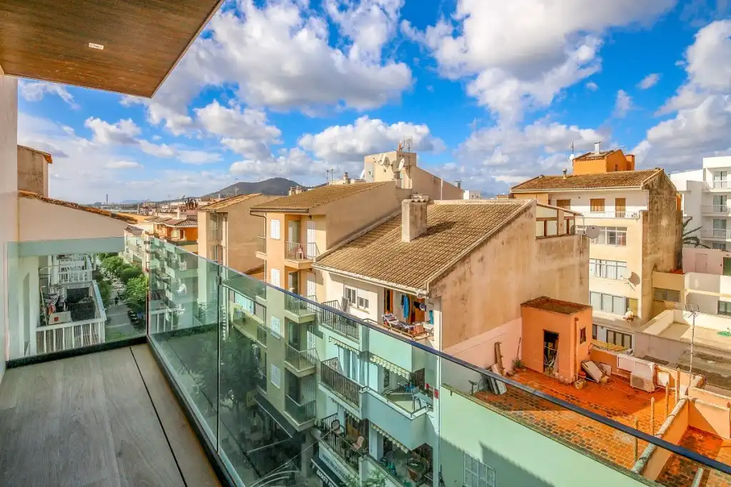 Außenansicht von Dachboden zum Verkauf in Alcúdia mit Klimaanlage, Heizung und Terrasse
