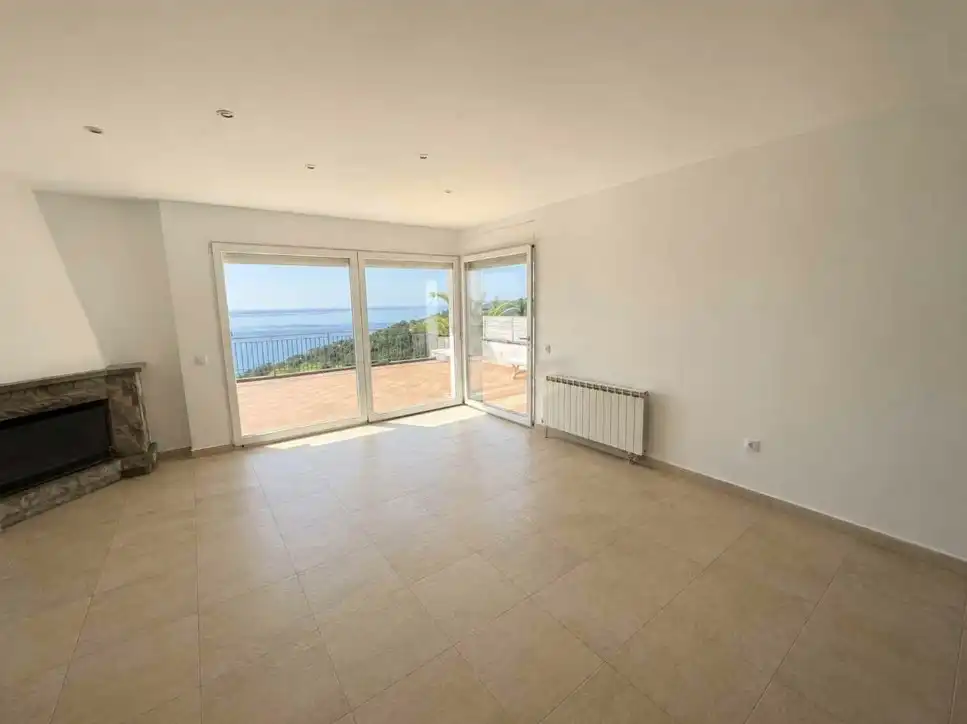 Sala de estar de Casa o chalet en venta en Blanes con Terraza y Piscina
