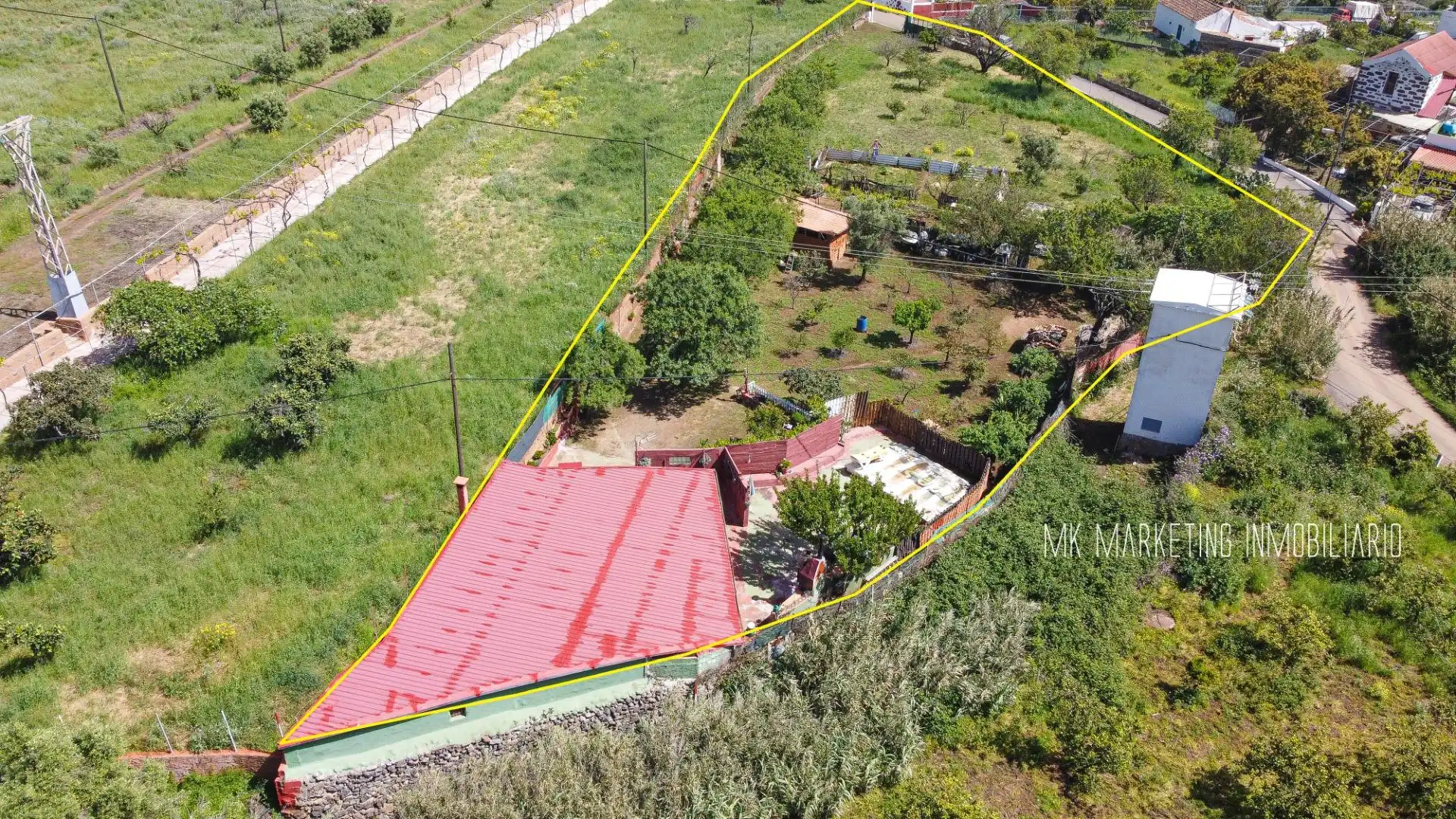 Finca rústica en venda en Valsequillo de Gran Canaria amb Aire condicionat, Terrassa i Piscina
